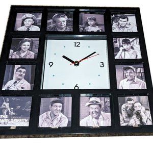 The Andy Griffith Show Clock with 12 different images